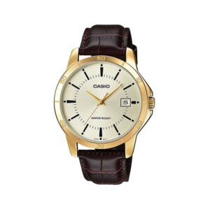 Casio Leather Men's Watch