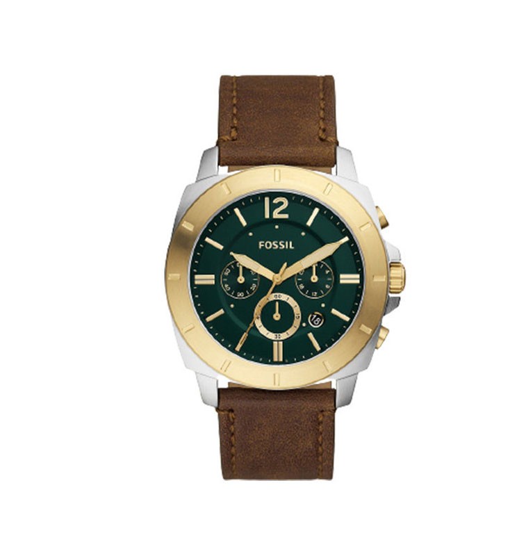 Brown Leather Men’s Watch